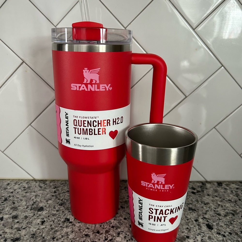 NEW Valentine Stanley tumbler and stacking pint